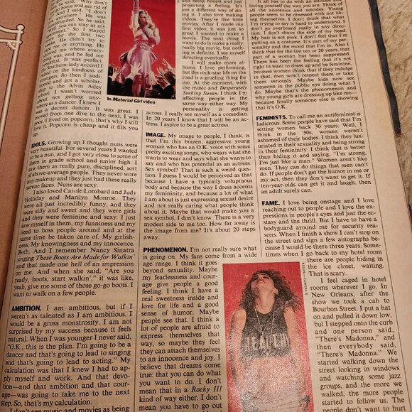 Vintage Time Magazine - MADONNA, 1984 - Picture 2 of 6